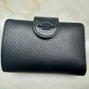 Coach Black Wallet